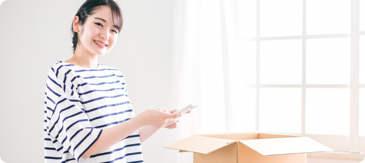 宅配買取のイメージ